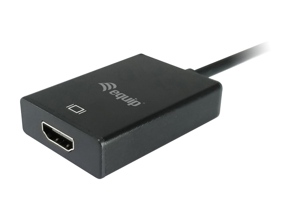 EAN 4015867222430 - Equip 119038 adaptador de cable de vídeo 0,2 m VGA (D-Sub) + 3,5mm DVI-D + USB Negro imagen 6