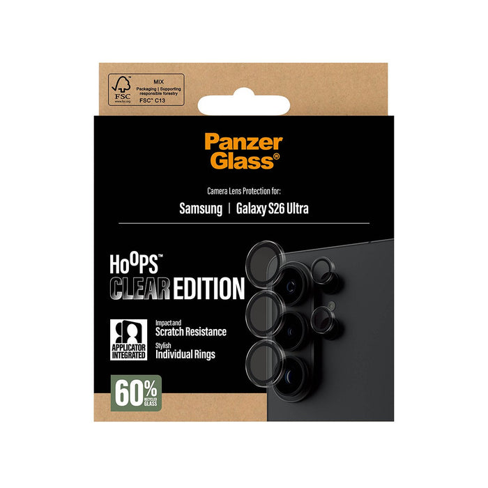 Panzerglass Hoops Camaraschutz Transparentee Samsung Galaxy S26 Ultra