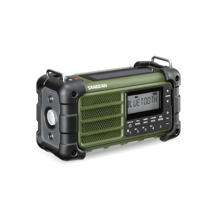 Radio Sangean Mmr-99  De Emergencia Con Sintonización Digital Verde Bosque