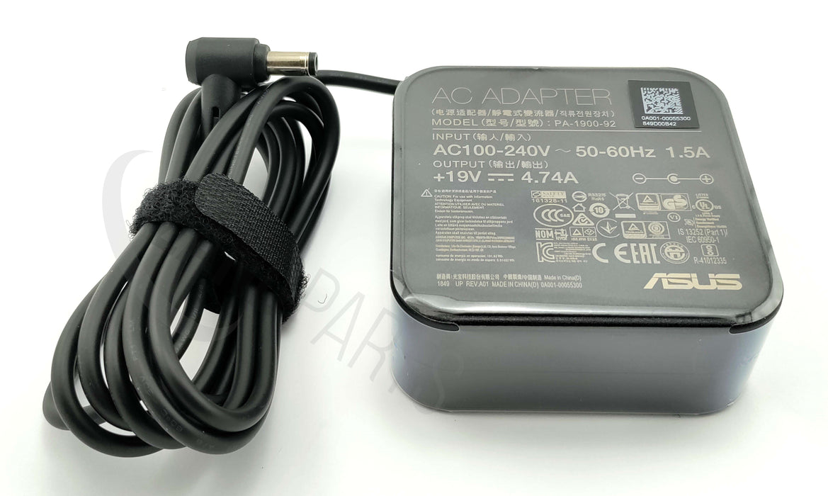 EAN 5711783825456 - ASUS 0A001-00053100 adaptador e inversor de corriente Interior 90 W Negro imagen 1