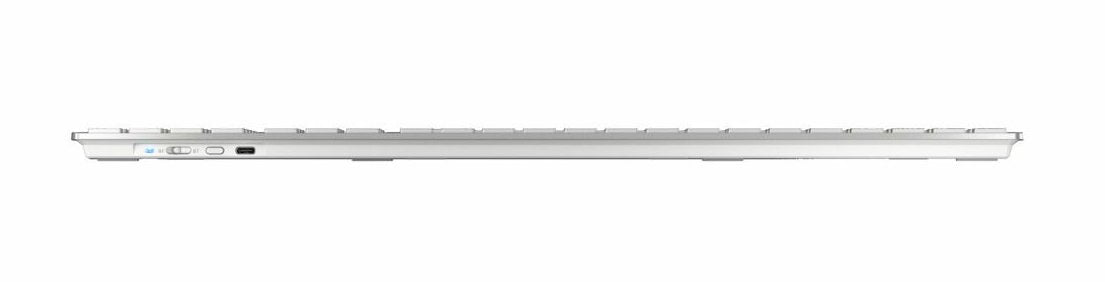 EAN 4025112095283 - CHERRY JD-9100CH-1 teclado Ratón incluido Hogar / Oficina RF Wireless + Bluetooth QWERTZ Suizo Plata, Bla imagen 5