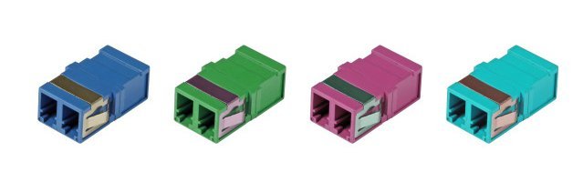 Efb Kupplung Lc Duplex Os2 Blau Flanschlos
