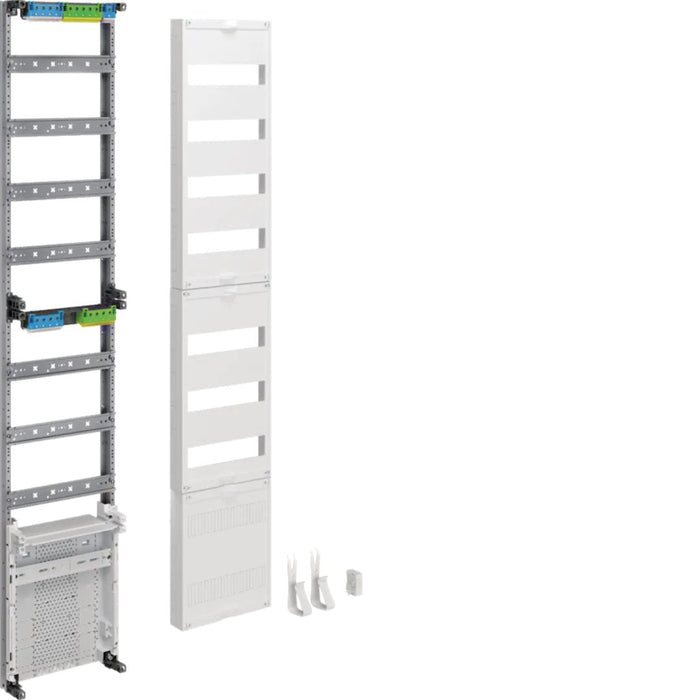 Hager Verteilerfeld Universz Zu59vt7apz2 1350mm 7reihig 1feldig M.Apz Unten