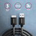EAN 8595247905925 - Axagon BUMM3-AM10AB cable USB USB 3.2 Gen 1 (3.1 Gen 1) 1 m Micro-USB B USB A Negro imagen 2