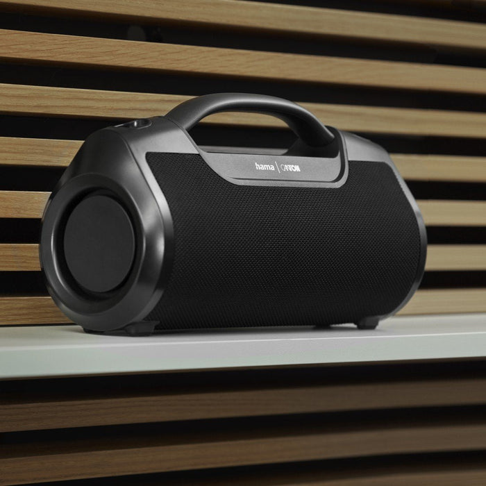 Hama Mate Pro Altavoz Portatil - Potencia 60w - Bluetooth - Usb-C - Bateria 3600mah - Ipx6 - Rango 10m - 17.2x31x12cm -