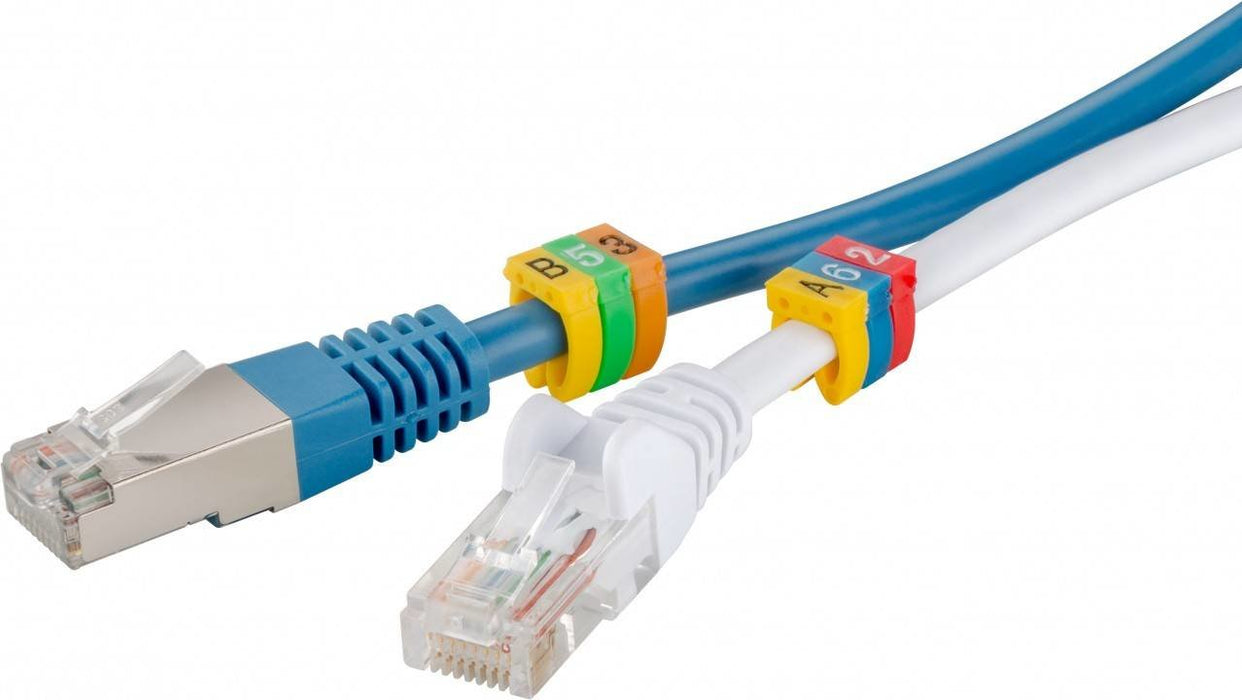 EAN 4040849725135 - Goobay 72513 soporte para manguito de identificación de conductor Multicolor PVC 100 pieza(s) imagen 3