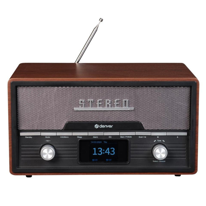 EAN 5706751073472 - Denver MDA-525DW Madera Reproductor de CD portátil imagen 1