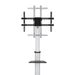 EAN 8436574709087 - AISENS FT86TRE-197 soporte para pantalla de señalización 2,18 m (86") Negro, Plata imagen 4