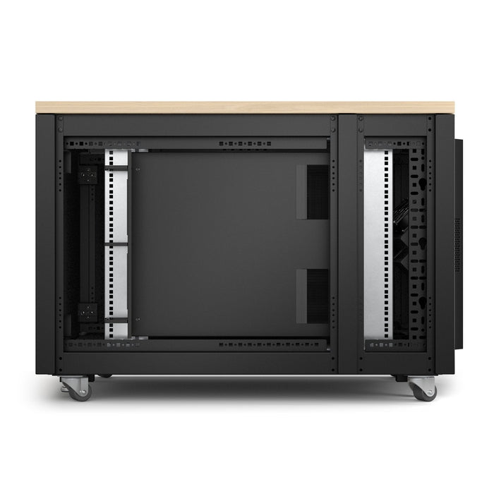 Apc Ar4012a Armario Rack 12u Rack O Bastidor Independiente Negro, Color Madera De Arce