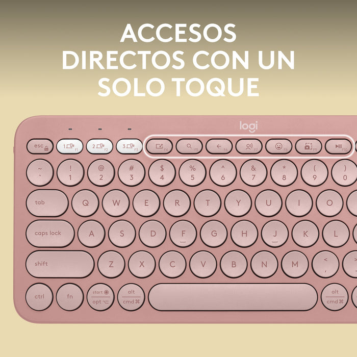 EAN 5099206111271 - Logitech 920-011829 teclado Universal Bluetooth QWERTY Español Rosa imagen 19