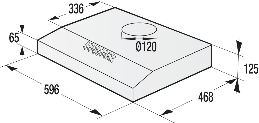 EAN 3838782171550 - Gorenje WHU629EW/S Telescópica o extraplana Blanco 200 m³/h imagen 1