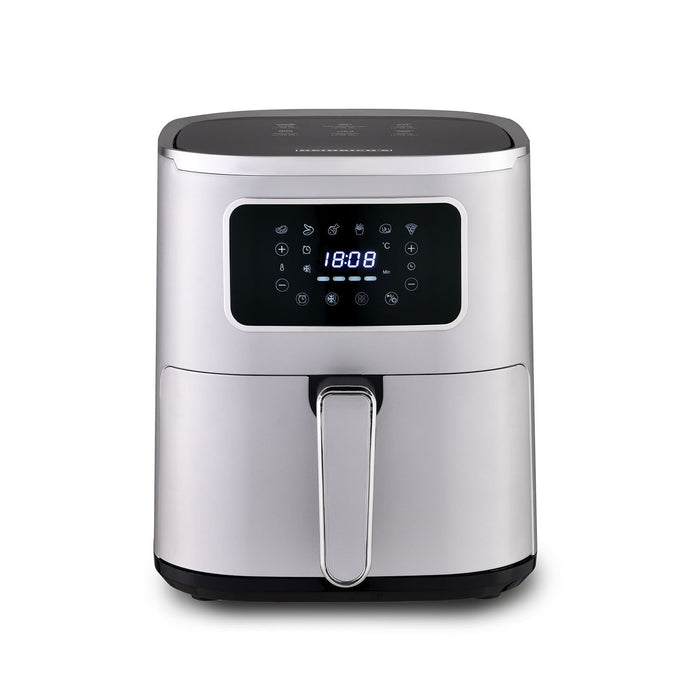 EAN 4260707287173 - Heinrichs HFR 8216 5 L Independiente 1450 W Freidora de aire caliente Plata imagen 1