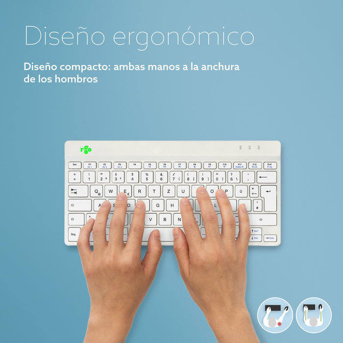EAN 8719274492016 - R-Go Tools RGOCODEWLWH teclado Oficina Alemán imagen 11