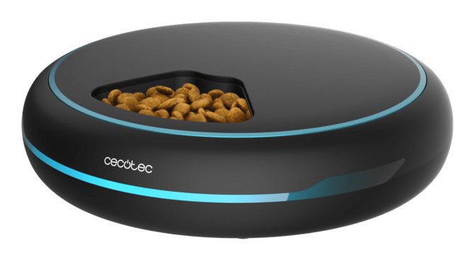 EAN 8435484095624 - Cecotec Pumba 1600 Purrfect Meal comedero y bebedero para perro y gato Negro Comedero automático para mas imagen 1