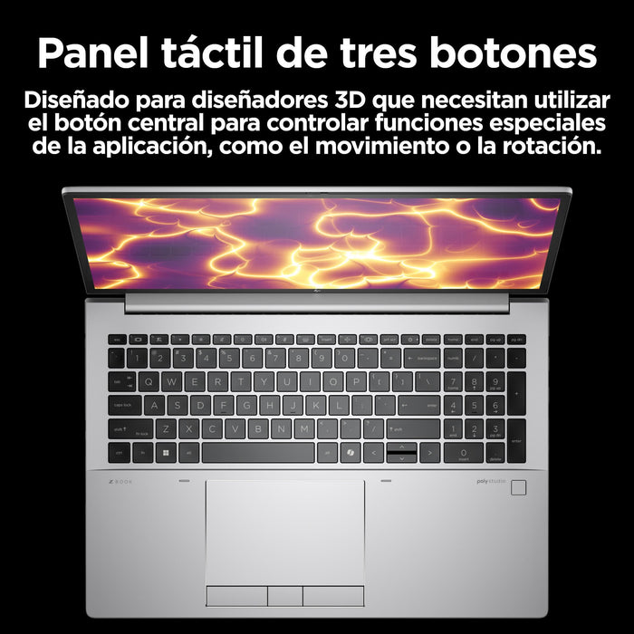 EAN 198415372277 - HP ZBook Fury G11 Intel® Core™ i9 i9-14900HX Estación de trabajo móvil 40,6 cm (16") WUXGA 64 GB DDR5-SDRA imagen 12
