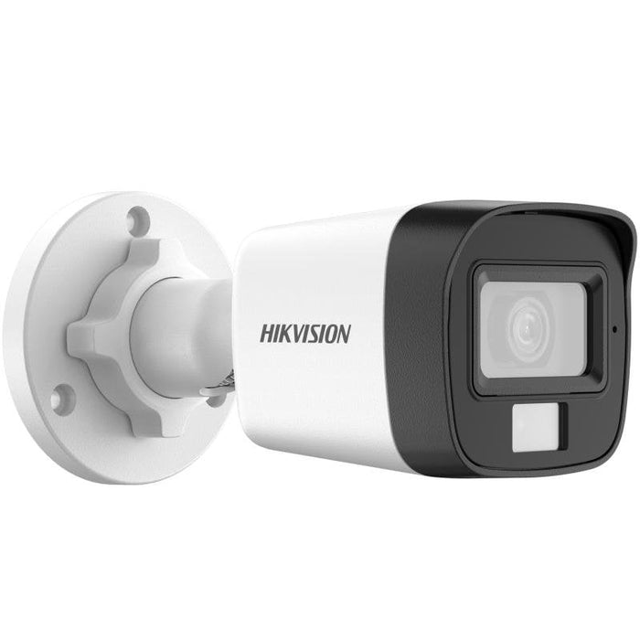 Cámara Hikvision Ds-2ce16u0t-Lf(2.8mm) Cámara Mini Bullet Fija 4k Con Luz Híbrida Inteligente