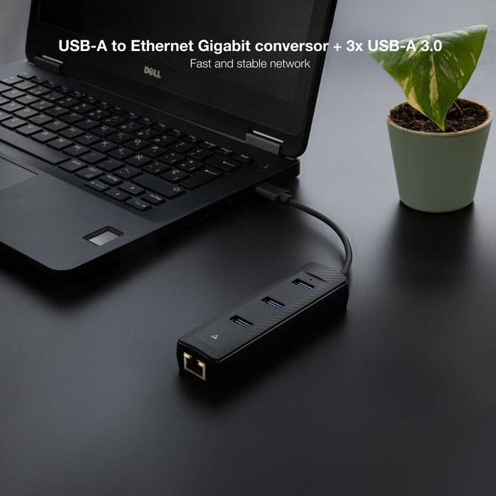 EAN 8433281015531 - Nanocable 10.16.4604 base para portátil y replicador de puertos Alámbrico USB 3.2 Gen 1 (3.1 Gen 1) Type- imagen 3