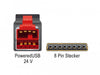 EAN 4043619854776 - DeLOCK 85477 cable de transmisión Negro 1 m PoweredUSB imagen 4