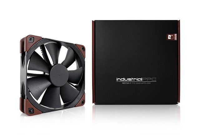 EAN 4716123315384 - Noctua NF-F12 IndustrialIPPC-2000 Carcasa del ordenador Ventilador 12 cm Negro, Marrón imagen 4