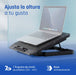 EAN 8435364319710 - iggual RP4V17 Soporte para ordenador portátil Negro 43,2 cm (17") imagen 4