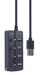 EAN 8716309124645 - Gembird UHB-U3P1U2P3P-01 hub de interfaz 5000 Mbit/s Negro imagen 4
