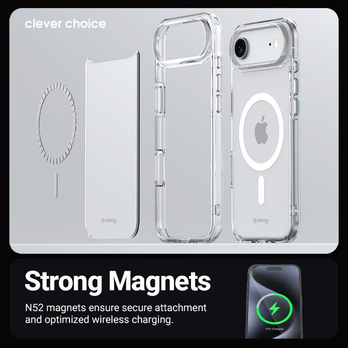 EAN 5904310705851 - Crong Clear MAG Cover funda para teléfono móvil 16 cm (6.3") Transparente imagen 2