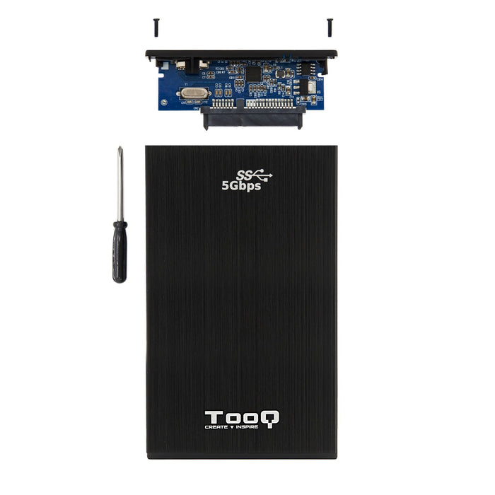 EAN 8433281007024 - TooQ TQE-2522B caja para disco duro externo Caja de disco duro (HDD) Negro 2.5" imagen 6