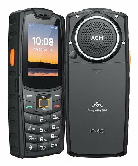 EAN 6934663605934 - AGM M6 6,1 cm (2.4") 195 g Negro imagen 3