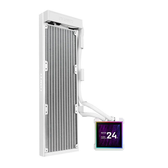 K Lian Li Hydroshift Ii Lcd-S 360n Blanco Aio-Refrigeración Líquida