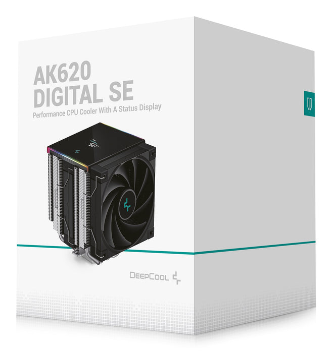 EAN 6933412729518 - DeepCool AK620 Digital SE Procesador Refrigerador de aire 12 cm Negro, Blanco 1 pieza(s) imagen 10