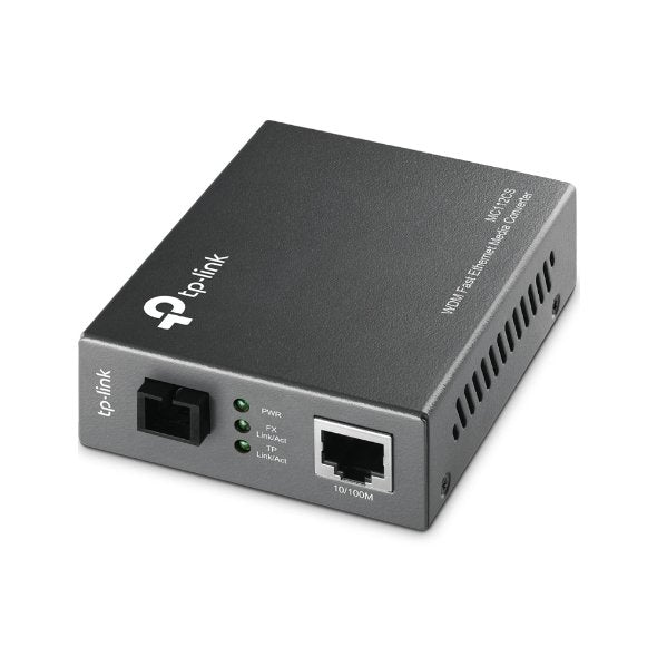 Tp-Link Conversor De Medios Wdm 10/100mbps Mc112cs