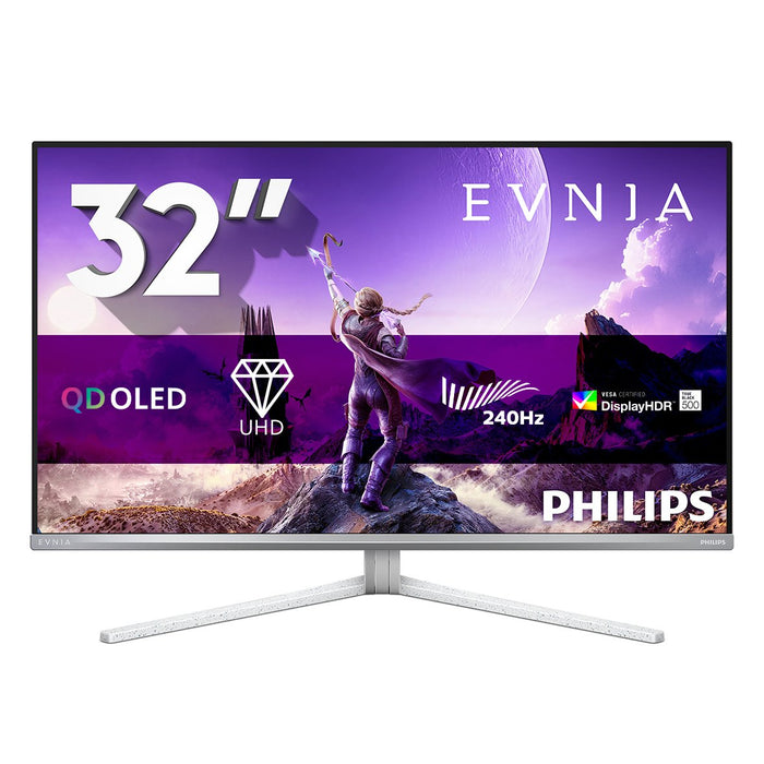 32m2n8900p/00 31 5' 16:9 Qd-Oled 240hz 3840x2160 Has 130mm   Hdmi X 2x 2.1 Dp X 1x 2.1 Usb-C 3.2 Gen2 (Hbr3) 