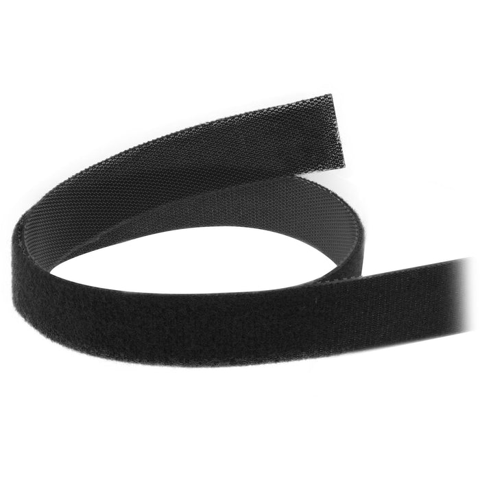 Sujetacables Inline Con Banda De Sujeción De Velcro 16 Mm Negro 10 M