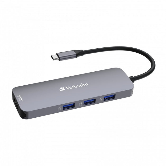 EAN 0023942321514 - Verbatim CMH-08 USB Tipo C 5000 Mbit/s Plata imagen 2