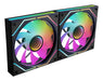EAN 8435693109907 - Mars Gaming MF3DPROX2R sistema de refrigeración para ordenador Carcasa del ordenador Ventilador 12 cm Neg imagen 2