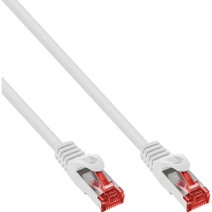 40 Piezas Bulk-Pack Inline Patch Cable, S/Ftp (Pimf), Cat.6, 250mhz, Pvc, Cca, Blanco, 2m