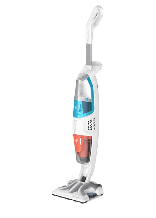 Aspiradora Rowenta Clean & Steam Multi Ry8544wh De Pie Y Escoba Eléctrica Corriente Alterna Seca Y Húmeda Sin Bolsa 0,5 L 1700 W Blanco, Azul