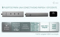 EAN 8595611707346 - i-tec Metal C31HUBMETAL8KPDPRO hub de interfaz USB Tipo C 10000 Mbit/s Plata imagen 16
