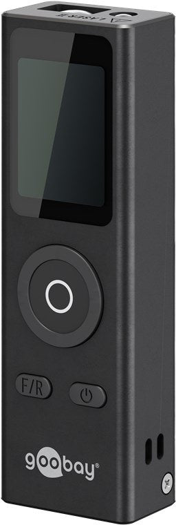 EAN 4040849778346 - Goobay 77834 telémetro Medidor láser de distancias Negro 30 m imagen 1