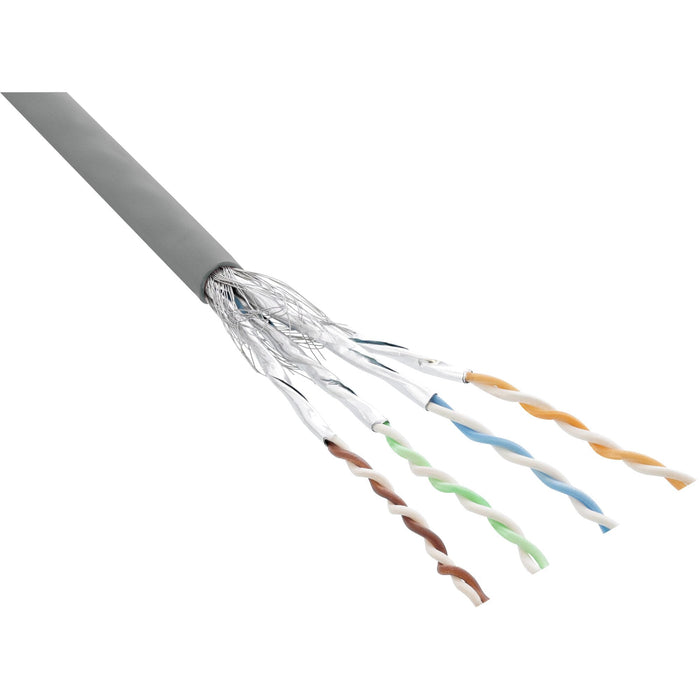 Cable De Red Inline S/Ftp Pimf Cat.6 Gris Awg27 Pvc Cu 100m