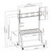EAN 8052101433623 - Ewent EW1541 soporte para pantalla de señalización 3,05 m (120") Negro imagen 3