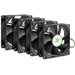 EAN 4260455644938 - Inter-Tech 88887290 sistema de refrigeración para ordenador Carcasa del ordenador Ventilador 8 cm Negro 4 imagen 1