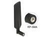 EAN 4043619124091 - DeLOCK 12409 antena para red Antena omnidireccional RP-SMA 4 dBi imagen 1