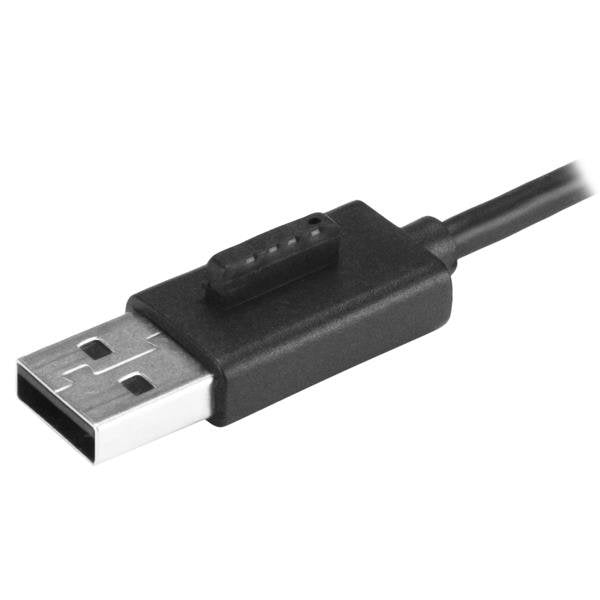 Startech.Com Concentrador Ladrón Usb 2.0 De 4 Puertos Con Cable Integrado Hub Portátil Usb 2.0 De 4 Puertos Alimentado Por El Bus Hub 4 X Usb 2.0 Sobremesa