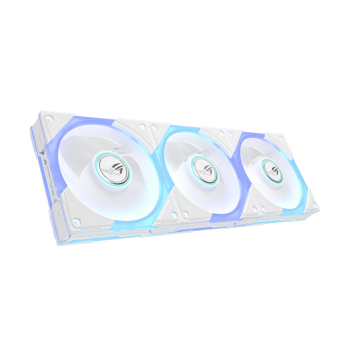 Ventilador Pc Asus Rog Eurux Gr120 Fan Argb Reverse Blanco 3in1