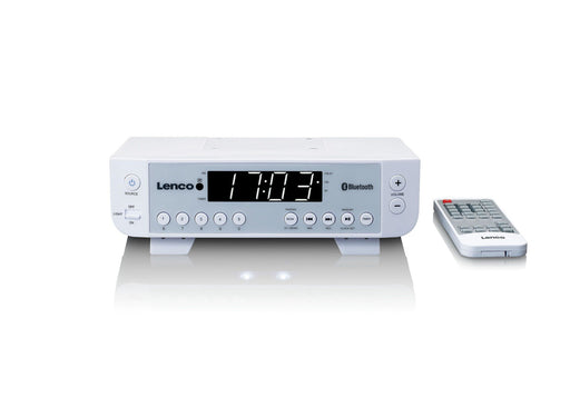 EAN 8711902041221 - Lenco KCR-100 Reloj Digital Blanco imagen 1