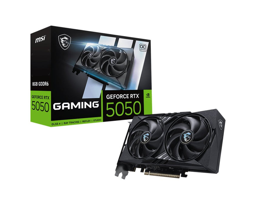 EAN 824142438343 - MSI GeForce RTX 5050 8G GAMING OC NVIDIA 8 GB GDDR6 imagen 1