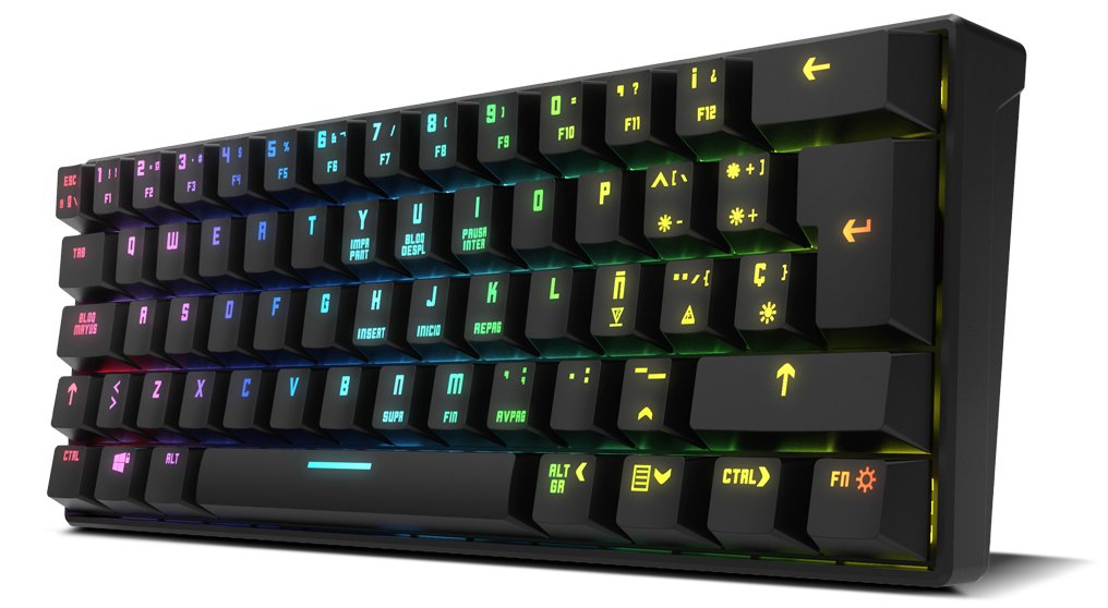 EAN 8436587971532 - Krom Kluster teclado Juego USB + Bluetooth Negro imagen 3