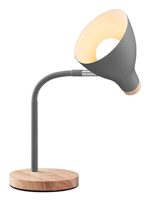 EAN 5907512871119 - Tracer TRAOSW47236 lámpara de mesa E27 40 W LED Gris, Madera imagen 3