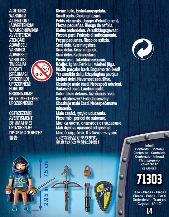 EAN 4008789713032 - Playmobil Novelmore 71303 figura de juguete para niños imagen 3